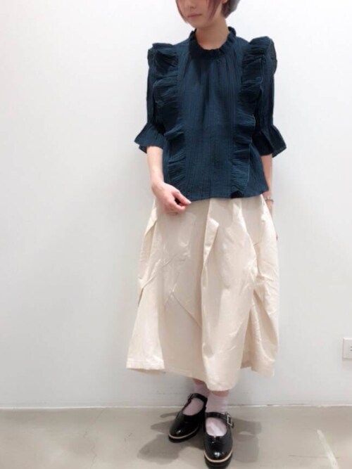 Mari E Rivet Surge 池袋アルパ店 Rivet Surgeのシャツ ブラウスを使ったコーディネート Wear