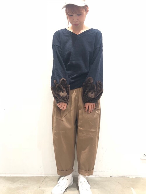 Mari E Rivet Surge 池袋アルパ店 Rivet Surgeのニット セーターを使ったコーディネート Wear