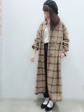 「rivet & surge（リベットアンドサージ）のアイテム（ジャケット/アウター）」を使った、MARI(E)さん（レディース・158cm）の秋コーディネート