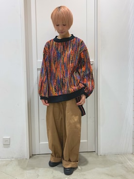 「rivet & surge（リベットアンドサージ）のアイテム」を使った、MARI(E)さん（レディース・158cm）の冬コーディネート