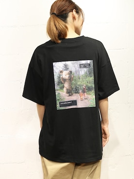 「rivet & surge（リベットアンドサージ）のアイテム」を使った、MARI(E)さん（レディース・158cm）の夏コーディネート