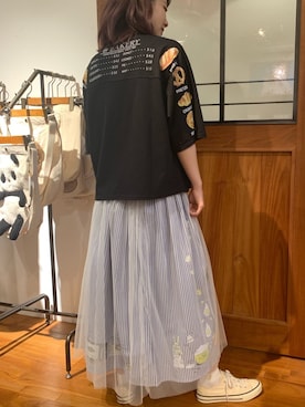 「rivet & surge（リベットアンドサージ）のアイテム」を使った、MARI(E)さん（レディース・158cm）の秋コーディネート