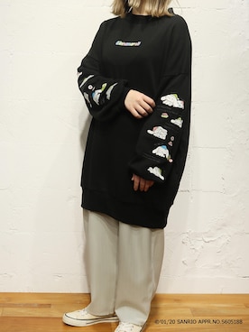 「rivet & surge（リベットアンドサージ）のアイテム」を使った、MARI(E)さん（レディース・158cm）の春コーディネート