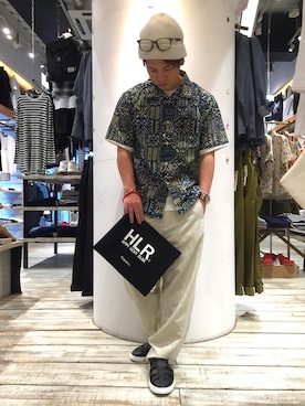 「グランドグローバル」｜GRAND GLOBAL下北沢店さん（メンズ・165cm）の春コーディネート