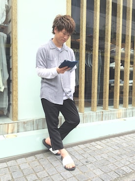 「グランドグローバル」｜GRAND GLOBAL下北沢店さん（メンズ・165cm）の春コーディネート