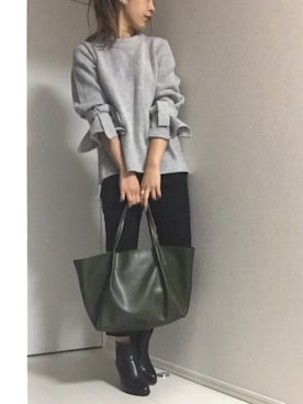 ca0liiiiさん（レディース・166cm）の冬コーディネート