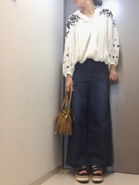 ca0liiiiさん（レディース・166cm）の夏コーディネート