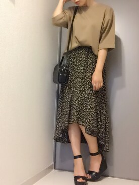 ca0liiiiさん（レディース・166cm）の夏コーディネート