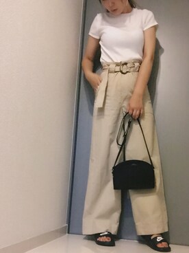 ca0liiiiさん（レディース・166cm）の夏コーディネート