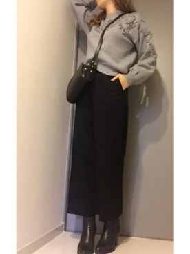 ca0liiiiさん（レディース・166cm）の秋コーディネート