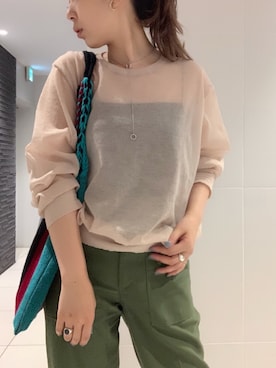 ca0liiiiさん（レディース・167cm）の夏コーディネート