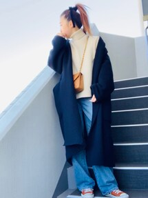 ジャケット・アウター ATON wool fleece robe coat ATON コート アウター 「別注」ATON GOWN HEAVY ROYAL FLEECE