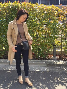 MITSUMIさん（レディース・160cm）の春コーディネート