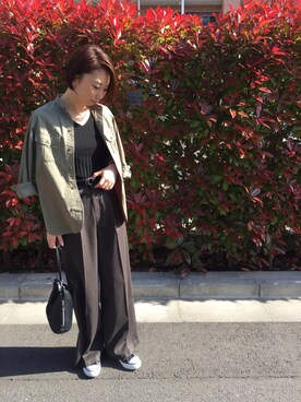 MITSUMIさん（レディース・160cm）の春コーディネート