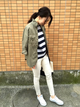 MITSUMIさん（レディース・160cm）の春コーディネート