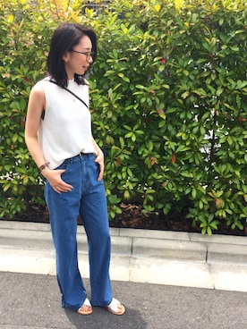 MITSUMIさん（レディース・160cm）の夏コーディネート