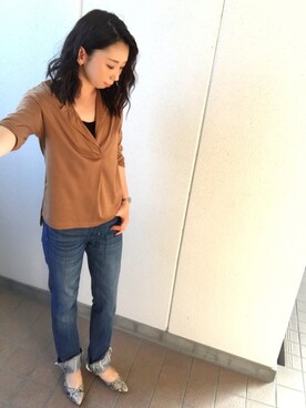 MITSUMIさん（レディース・160cm）の秋コーディネート