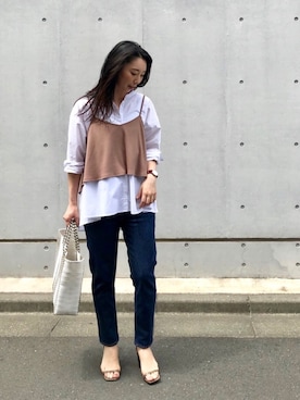 MITSUMIさん(レディース・160cm)の夏コーディネート