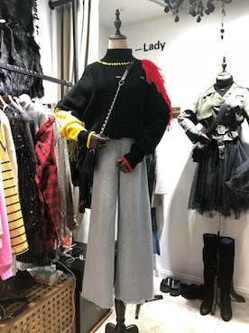 「MIN（マイン）のアイテム」を使った、🌧️雨🌧️さん（レディース・168cm）の冬コーディネート