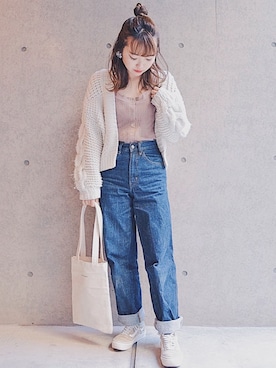 chifumiさん（レディース・154cm）の冬コーディネート