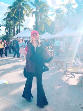 濱内奈々子 さん（レディース・164cm）の冬コーディネート