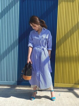 Yuuki Endoさん（レディース・155cm）の春コーディネート