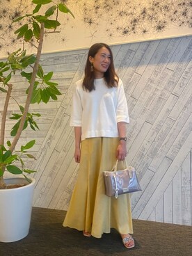 Yuuki Endoさん（レディース・155cm）の春コーディネート