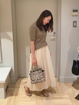 Yuuki Endoさん(レディース・155cm)の夏コーディネート