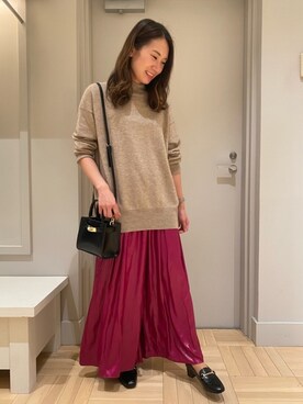 Yuuki Endoさん(レディース・155cm)の秋コーディネート