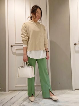 Yuuki Endoさん（レディース・155cm）の冬コーディネート