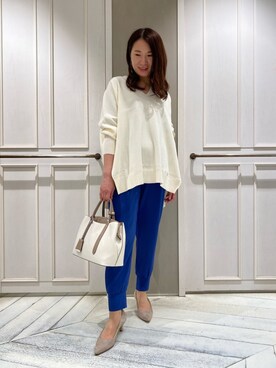 Yuuki Endoさん（レディース・155cm）の冬コーディネート