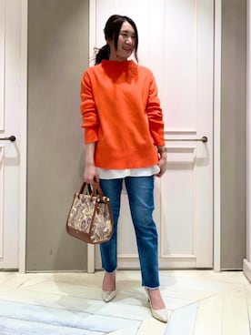 Yuuki Endoさん（レディース・155cm）の春コーディネート