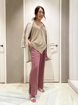 Yuuki Endoさん（レディース・155cm）の春コーディネート