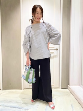 Yuuki Endoさん（レディース・155cm）の春コーディネート