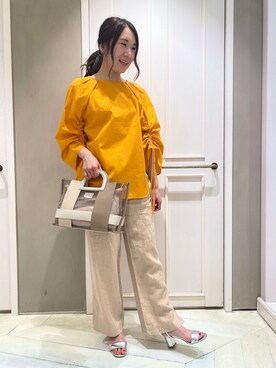 Yuuki Endoさん（レディース・155cm）の春コーディネート