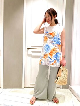 Yuuki Endoさん(レディース・155cm)の春コーディネート