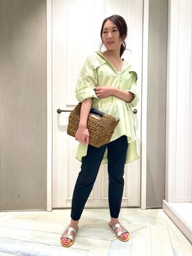 Yuuki Endoさん(レディース・155cm)の春コーディネート