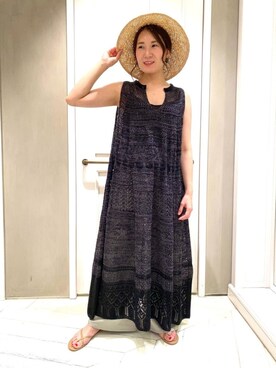 「qualite（カリテ）のアイテム（帽子）」を使った、Yuuki Endoさん（レディース・155cm）の春コーディネート