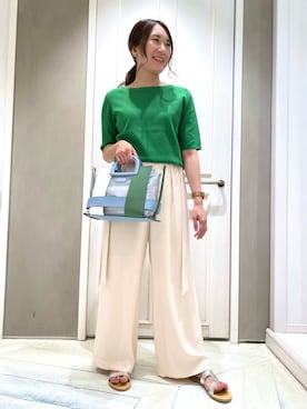 Yuuki Endoさん（レディース・155cm）の春コーディネート