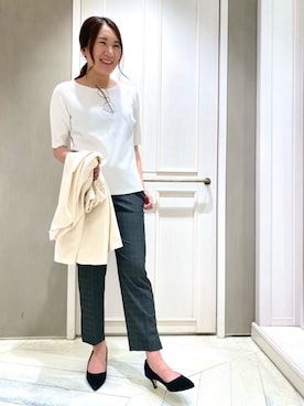 Yuuki Endoさん（レディース・155cm）の春コーディネート