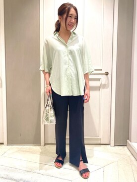 Yuuki Endoさん（レディース・155cm）の夏コーディネート