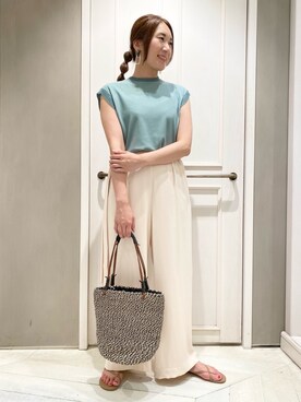 Yuuki Endoさん（レディース・155cm）の夏コーディネート