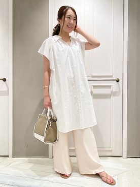 Yuuki Endoさん（レディース・155cm）の夏コーディネート