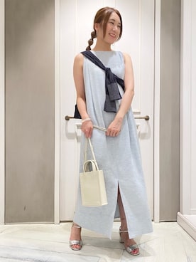 Yuuki Endoさん（レディース・155cm）の夏コーディネート