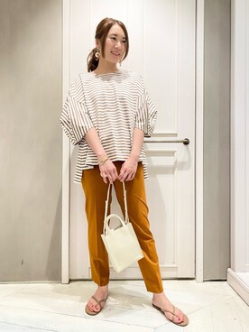 Yuuki Endoさん(レディース・155cm)の夏コーディネート