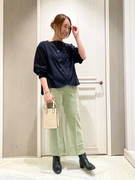 Yuuki Endoさん(レディース・155cm)の夏コーディネート