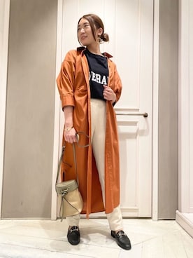 Yuuki Endoさん（レディース・155cm）の夏コーディネート