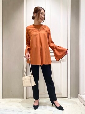 Yuuki Endoさん（レディース・155cm）の秋コーディネート