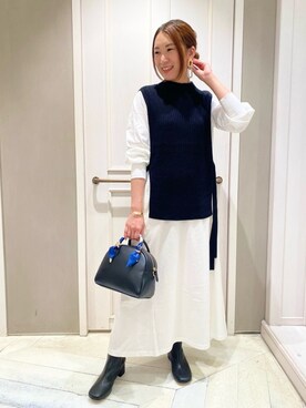 Yuuki Endoさん（レディース・155cm）の秋コーディネート