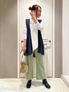 Yuuki Endoさん（レディース・155cm）の秋コーディネート